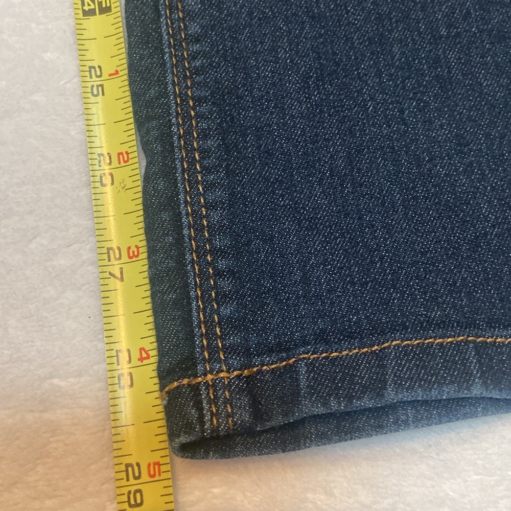 NYDJ Size 6P MARILYN STRAIGHT Blue Jeans - Picture 7 of 12